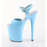 Pleaser FLAMINGO-809 Baby Blue Pole Dance High Heels