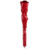 Pleaser BEYOND-3028 Red Buckle Thigh High Boots