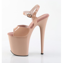 Pleaser FLAMINGO-809 Blush Pole Dance High Heels Shoes