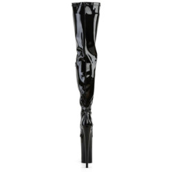 Pleaser BEYOND-4000 Black Platform Crotch High Boots