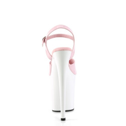 Pleaser FLAMINGO-809 Rose White Pole Dance High Heels