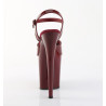 Pleaser FLAMINGO-809 Burgundy Pole Dance High Heels Shoes