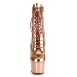 Pleaser ADORE-1020 Rose Gold Metallic Chrome Sale Women