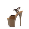 Pleaser FLAMINGO-809 Mocha Pole Dance High Heels Shoes