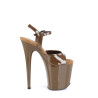 Pleaser FLAMINGO-809 Mocha Pole Dance High Heels Shoes