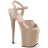 Pleaser FLAMINGO-809 Nude Pole Dance High Heels Shoes