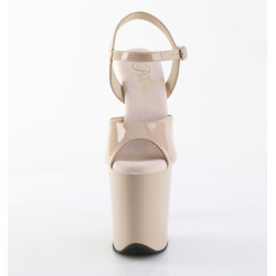 Pleaser FLAMINGO-809 Nude Pole Dance High Heels Shoes