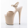 Pleaser FLAMINGO-809 Nude Pole Dance High Heels Shoes