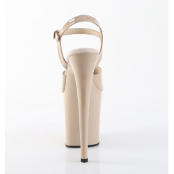 Pleaser FLAMINGO-809 Nude Pole Dance High Heels Shoes