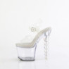 Pleaser FLAMINGO-809 Orange Pole Dance High Heels Shoes
