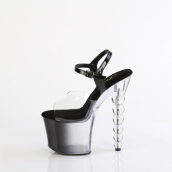 Pleaser BLISS-708-1BC Pearl Heeled Ombre Platform Shoes