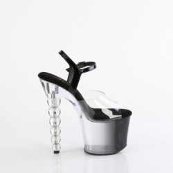 Pleaser BLISS-708-1BC Pearl Heeled Ombre Platform Shoes