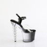 Pleaser BLISS-708-1BC Pearl Heeled Ombre Platform Shoes