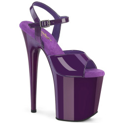 Pleaser FLAMINGO-809 Purple Pole Dance High Heels Shoes
