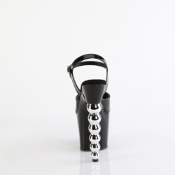 Pleaser BLISS-709 Black Pearl Heeled Platform Shoes