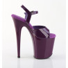 Pleaser FLAMINGO-809 Purple Pole Dance High Heels Shoes