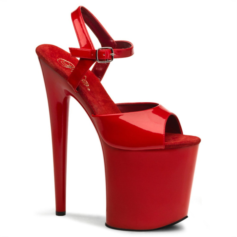 Pleaser FLAMINGO-809 Red Pole Dance High Heels Shoes Pleaser FLAMINGO-809 Red Pole Dance High Heels Shoes