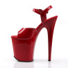 Pleaser FLAMINGO-809 Red Pole Dance High Heels Shoes