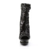 Pleaser BLONDIE-R-1008 Black Sequins Sale Women