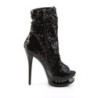 Pleaser BLONDIE-R-1008 Black Sequins Sale Women