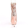 Pleaser BLONDIE-R-1008 Rose Gold Sequins Chrome Sale