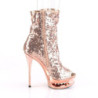 Pleaser BLONDIE-R-1008 Rose Gold Sequins Chrome Sale
