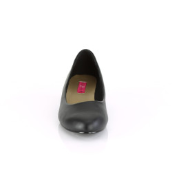 Pleaser Pink Label GWEN-01 Black Vegan Men Pumps
