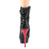 Pleaser BLONDIE-R-1009 Black Sequins Black-Red Sale