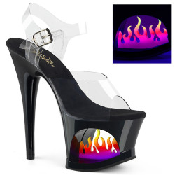 Pleaser MOON-708FLM Platform High Heeled Women Shoes