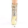 Pleaser BLONDIE-R-1009 Gold Sequins Chrome Sale Women