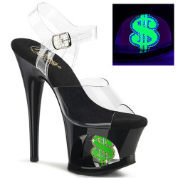 Pleaser MOON-708USD Platform High Heeled Women Shoes