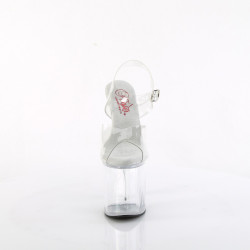 Pleaser NAUGHTY-808 White Insole Pole Dance High Heels