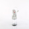 Pleaser NAUGHTY-808 White Insole Pole Dance High Heels