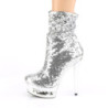 Pleaser BLONDIE-R-1009 Silver Sequins Chrome Sale Women