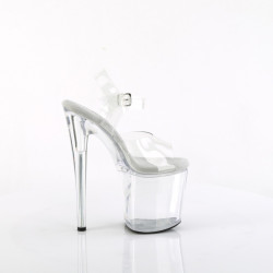 Pleaser NAUGHTY-808 White Insole Pole Dance High Heels