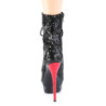 Pleaser BLONDIE-R-1020 Black Sequins Black-Red Sale