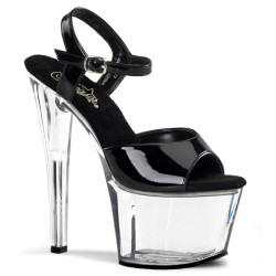 Pleaser SKY-309 Clear Platform High Heels Disco Shoes