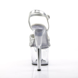 Pleaser SKY-310 Clear Platform High Heel Pole Dance Shoes