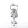 Pleaser SKY-310 Clear Platform High Heel Pole Dance Shoes