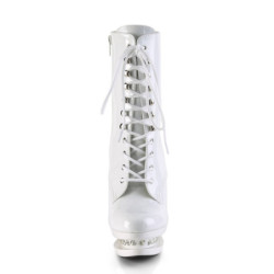 Pleaser BLONDIE-R-1020 White Patent Sale Women