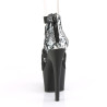 Pleaser ADORE-748SP Black Snake Print Patent Sale Women