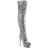 Pleaser BLONDIE-R-3011 Thigh high boots