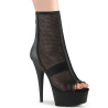 Pleaser DELIGHT-1006 Black Vegan Leather Mesh Sale Women