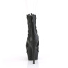 Pleaser DELIGHT-1006 Black Vegan Leather Mesh Sale Women