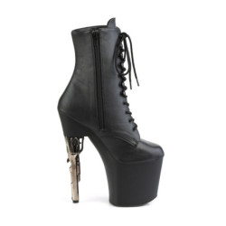 Pleaser BONDGIRL-1020PK Black Vegan Leather Sale Women