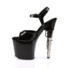 Pleaser BONDGIRL-709 Black Patent Sale Women