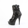 Pleaser DELIGHT-1008SQ Black Sequins Sale Women