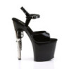 Pleaser BONDGIRL-709 Black Patent Sale Women