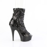 Pleaser DELIGHT-1008SQ Black Sequins Sale Women