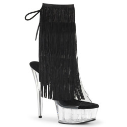 Pleaser DELIGHT-1017TF Transparent Black Sale Women